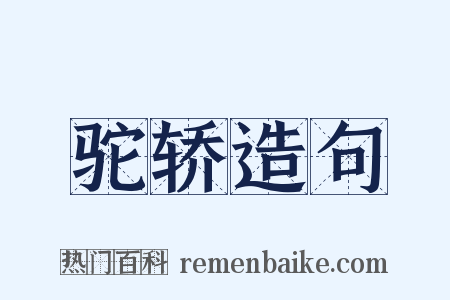 驼轿造句是什么意思的图片